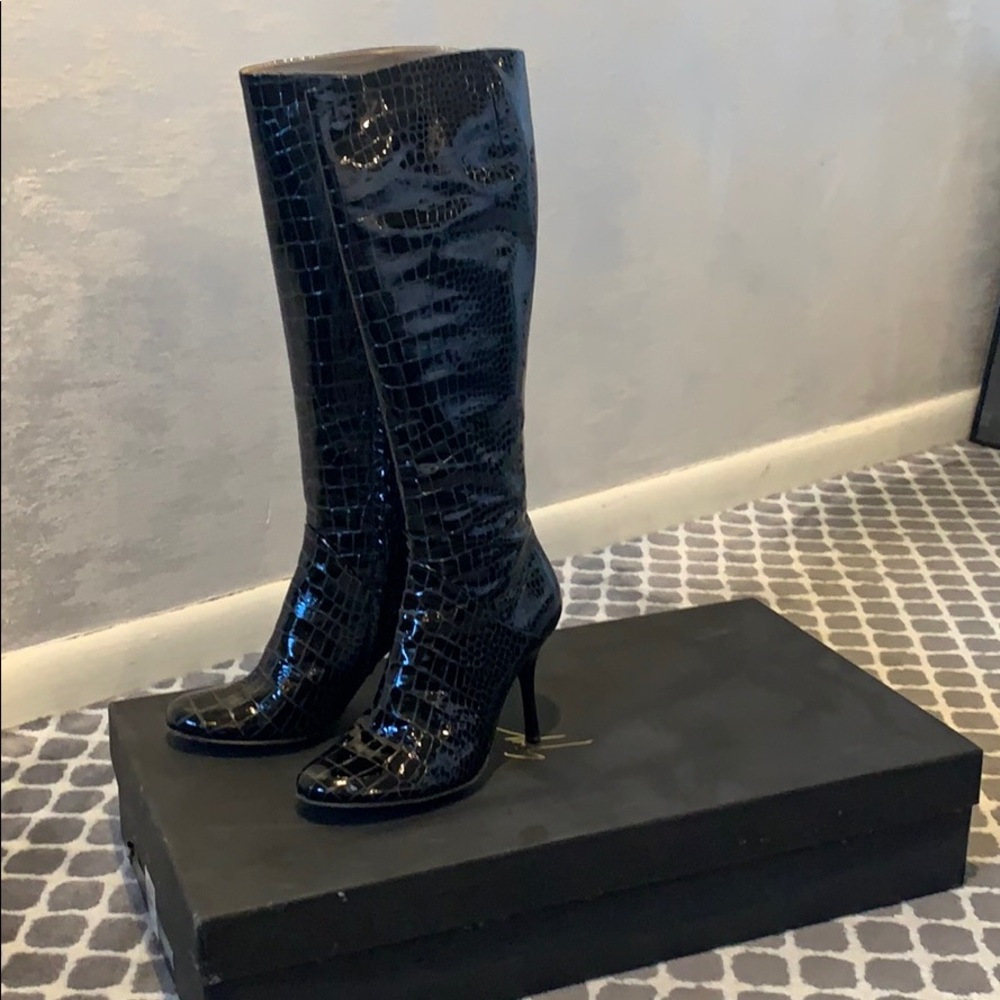 Giuseppe zanotti black boots